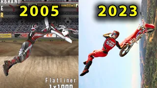 Evolution of FREESTYLE in MX vs ATV Series (2005 - 2023)