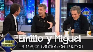 ¿Cuál es la mejor canción del mundo? Miguel Ríos y Emilio Aragón responden - El Hormiguero 3.0