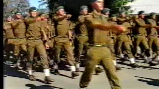 Infantry School passing out parade December 1988