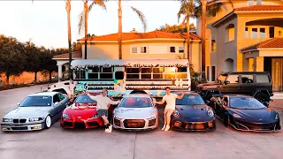 FULL TOUR OF OUR CAR COLLECTION!!