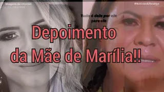 DEPOIMENTO DE MÃE DE MARÍLIA MENDONÇA!!😥💔
