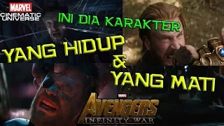 Karakter Yang Akan MATI Dan Tetap HIDUP Di Avengers Infinity War UPDATED | Marvel Theory Indonesia