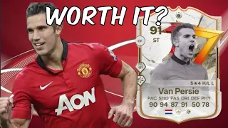 91 Van Persie Golazo Icon Player Analysis!! || EA FC 24 Ultimate Team