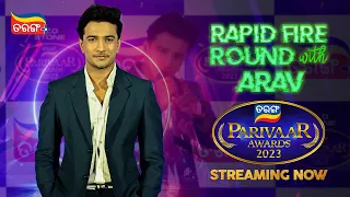 Rapid Fire Round With Arav | Funny Segment | Tarang Privaar Awards 2023 | Tarang Plus