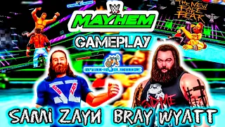 WWE MAYHEM| SAMI ZAYN AND BRAY WYATT GAMEPLAY | GAMING BUDDIEZ