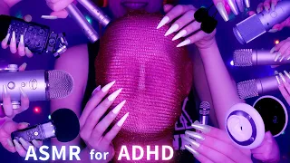 ASMR for ADHD 💙Changing Triggers Every 30 Seconds😴 Scratching , Tapping , Massage & More| No Talking