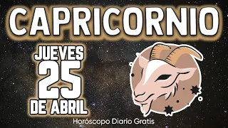 💔𝐓𝐄 𝐕𝐀 𝐀 𝐃𝐀𝐑 𝐔𝐍 𝐈𝐍𝐅𝐀𝐑𝐓𝐎𝐎𝐎❗️😱 capricornio ♑ Horóscopo diario 25 DE ABRIL 2024🔮 #horoscopo de hoy #new