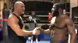 Goldberg Workout With Kimbo Slice February 2008 🥊