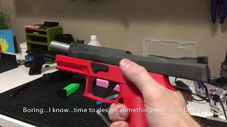 3D Printed SIG P320 Grip Module - Not Drop Safe...