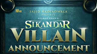 SALMAN KHAN'S SIKANDAR VILLAIN OFFICIAL ANNOUNCEMENT🔥 LEGENDARY ACTOR FROM SOUTH🤯