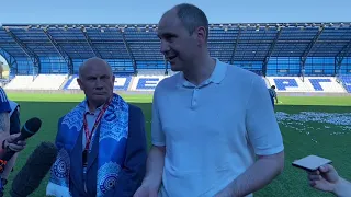 Денис Паслер - о стадионе ФК "Оренбург"
