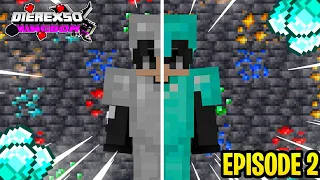 Making Full Diamond Armor🤩 | MINECRAFT PE🔥 Survival Series Ep 2 in Hindi 1.20 | #minecraftpe