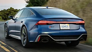 New RS7 Sportback PERFORMANCE 2023 | Acceleration, Exhaust Sound & Dynamic Ride Control