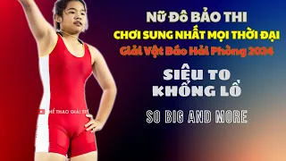 🤼‍♂️ 🦀👙 SIÊU TO Chưa Từng Thấy. Bảo Thi Đô Vật Chơi Sung Nhất Giải #vatcotruyen2024 #womenswrestling