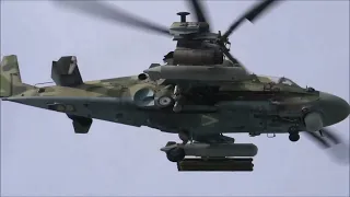 Ка-52 "Аллигатор" в боевых условиях.