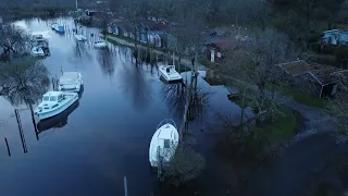 Grande marée Bassin d’Arcachon mars 2024