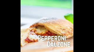 Perfect Homemade Pepperoni Calzone Pizza Made Easy