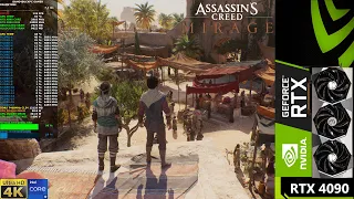 Assassin's Creed Mirage Ultra High Settings 4K | RTX 4090 | i9 13900K