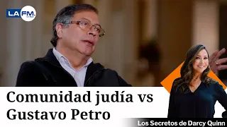 ¿Qué piensa la comunidad judía en el Gobierno de la posición de Petro ante el ataque a Israel?