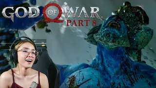 Sarah Streams God of War - Blind Playthrough 4K Part 8 Kratos vs. Jarn Fotr Troll Boss Fight