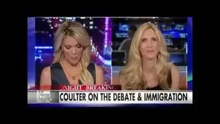 Ann Coulter's "How many f-ing Jews" statement against Mexicans Invading US & out-voting Jews