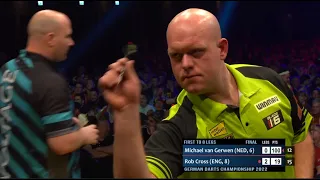 Michael van Gerwen vs Rob Cross | FINAL | German Darts Championship 2022