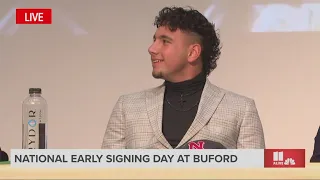 Buford High School player Dylan Raiola commitment announcement