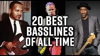 The 20 best bass lines of all time?