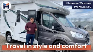 Chausson Welcome Premium 530 Motorhome Setup and Demo - WeBuyAnyMotorcaravan.com