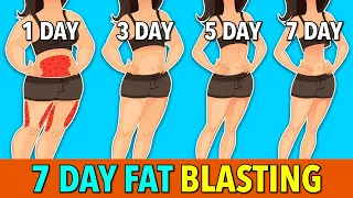 7-Day Fat-Blasting Leg and Core Exercises