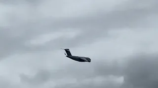 C-17 Globemaster Takeoff at the Wings Over Houston Airshow 10-29-22