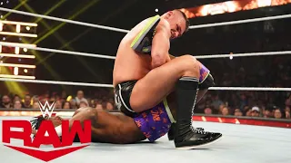 Gunther Vs Kofi Kingston WWE RAW Full Match