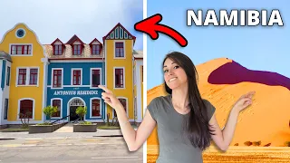 GERMAN Town Hidden in the AFRICAN DESERT 😲😲 (Swakopmund, Namibia)