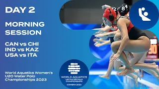 Morning Session | Day 2 | World Aquatics Women’s U20 Water Polo Championships 2023