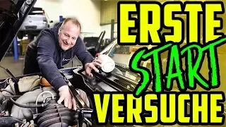 Die ersten HANDGRIFFE! - BMW E21 323i - Wird er ANSPRINGEN?