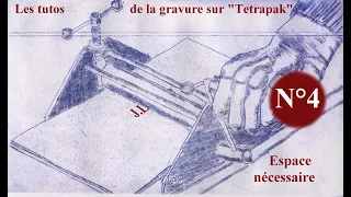 Tuto gravure "Tetrapak" JLM n°4 : espace nécessaire