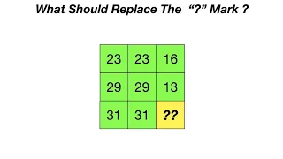 What Should Replace The "?" Mark ? Math Puzzle || Sequence Puzzle || #viral #ytshorts #puzzle