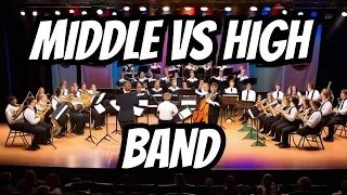 Middle School Band Performances VS High School Band Performances: What’s the Difference?