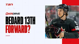 How did Connor Bedard become the 13th forward at the Worlds? | OverDrive Hour 2 | 05-24-24