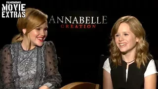Annabelle: Creation (2017) Talitha Bateman & Lulu Wilson talk about the movie