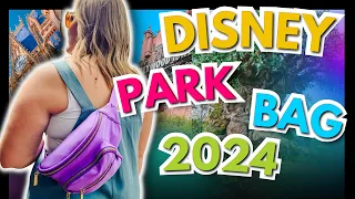 Disney World Park Bag Essentials 2024 | Theme Park Bag Must Haves