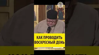 Как проводить воскресный день. Священник Олег Стеняев #shorts