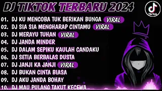 DJ VIRAL TIKTOK 2024 || KU MENCOBA TUK BERIKAN BUNGA || JEDAG JEDUG FULL BASS TERBARU