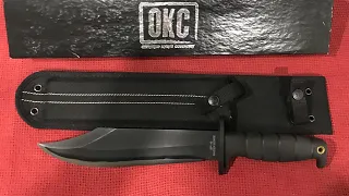 Ontario Knife Co. SP-10 Raider 8684 Spec Plus Bowie Knife Review, after months of abuse!