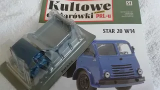 Star 20 W14 #51 Kultowe Ciężarówki z epoki PRL-u by Deagostini. Самоскид Стар. #kultoweciezarowki