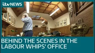 Behind the scenes in the Labour whips' office | ITV News