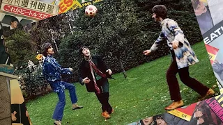 ♫ The Beatles photographed at Ringo's home in Weybridge, 1967