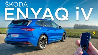 Skoda Enyaq iV 80 Sportline (204 hp) - POV drive & walkaround!