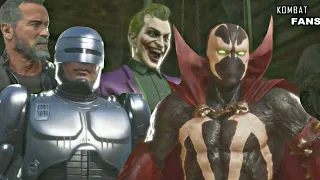 Mortal Kombat 11 - Robocop, Spawn, Joker & Terminator (Fatalities, Friendships And Fatal Blows 2020)