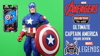 Marvel Legends ULTIMATE CAPTAIN AMERICA Avengers Puff Adder BAF Wave Figure Review